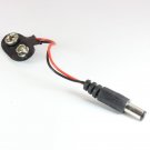 9V Battery Clip With 2.1mm Plug