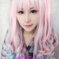 POP Cheap 70cm/55cm Long Multi-Color Beautiful lolita wig Anime Cosplay  Wig W13001