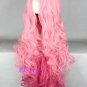Free Shipping Cheap 90cm Long Uta no * Prince-Sama-Ringo Tukimiya Wavy Pink Cosplay Anime wig W13058