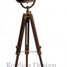 Retro look Vintage style searchlight Spotlight Telescopic Tripod Floor lamp gift