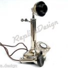 vintage rotary dial Candle Stick Chrome phone Bakelite Retro Style telephone
