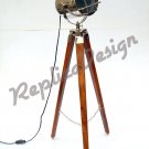 Modern Contemporary Floor lamp Silver Ship Searchlight design Spotlight lamps