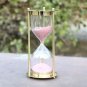 Vintage Solid Brass Sandtimer timer Hourglass Collectibles Gift Office decor