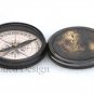 Royal Nautical Solid Brass Statue Liberty Marine Pocket Compass Replica Gift