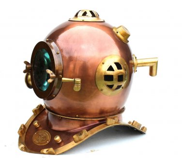Nautical ANCHOR ENGINEERING MARK V  Sea Deep Scuba Diving Divers Helmet  Replica
