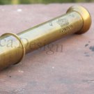 Unusual Vintage Navy Look  reflecting telescope Nautical Pirate Leather Case