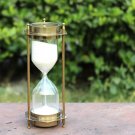 Nautical brass Compass Sand Timer Hourglass Sand glass home & office Decorative