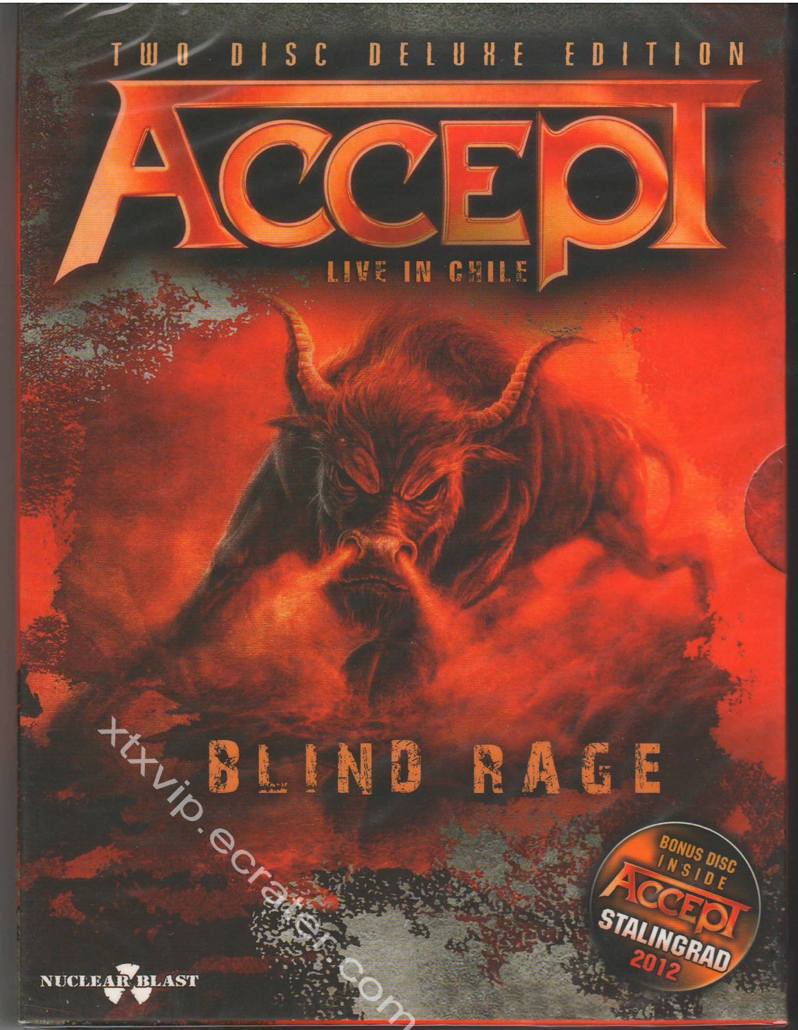ACCEPT - Blind Rage Live in Chilie - 2DVDs in Digipak