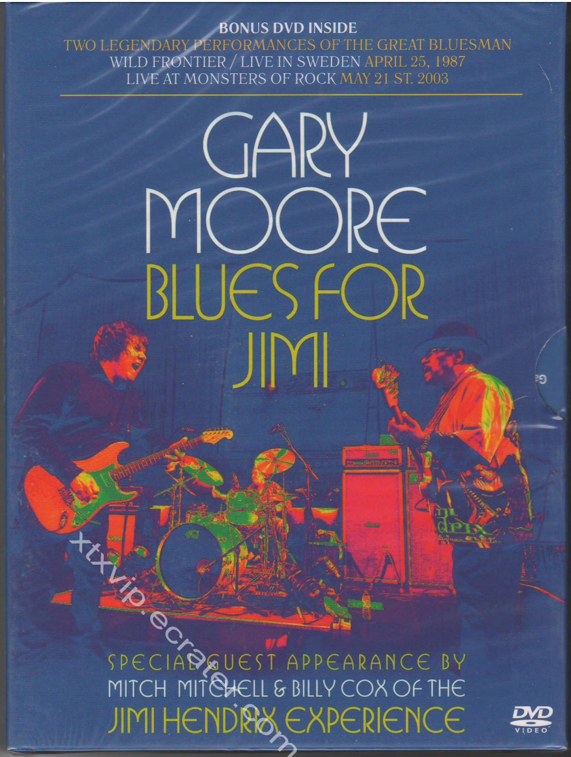 GARY MOORE - Blues For Jimi - 2DVD Box Set