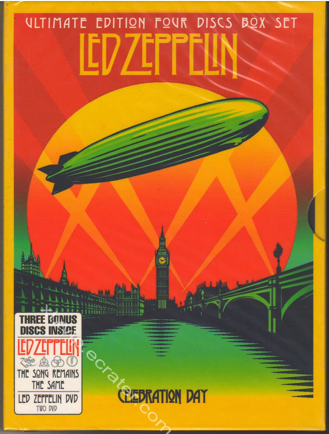 LED ZEPPELIN - Celebration Day + 3 Bonus Discs - 4DVDs in Digipak