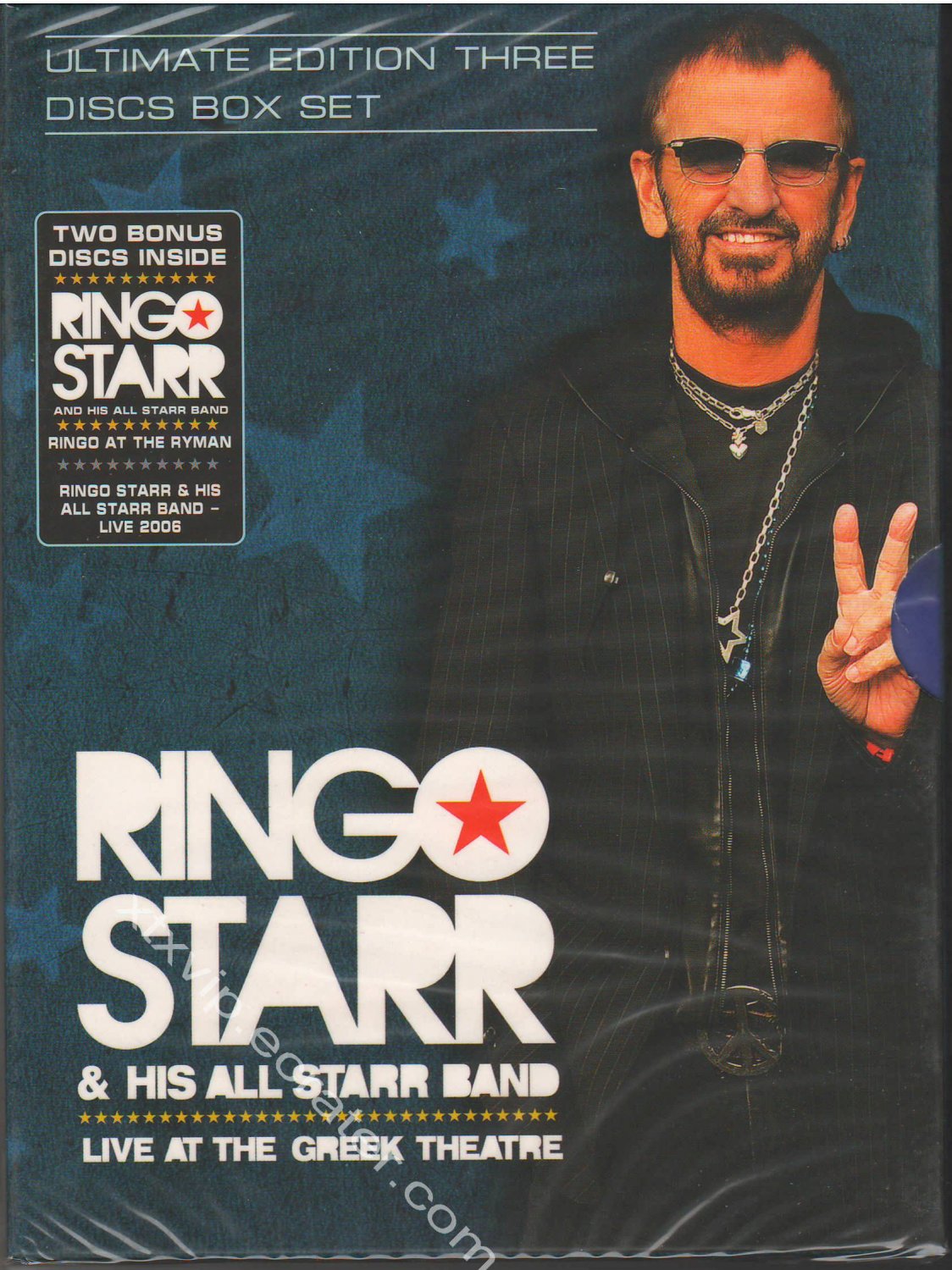 RINGO STARR and His All Starr Band - Live At The Greek Theatre - 3 DVD Box Set