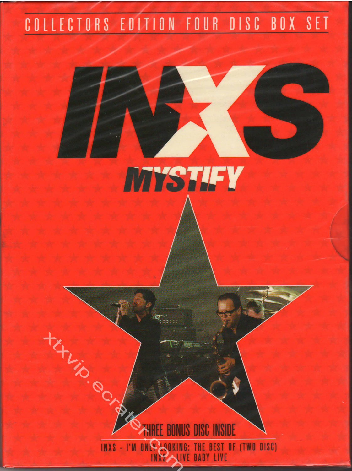 INXS - Mystify / I`m Only Looking / Live Baby Live - 4DVDs in Digipak