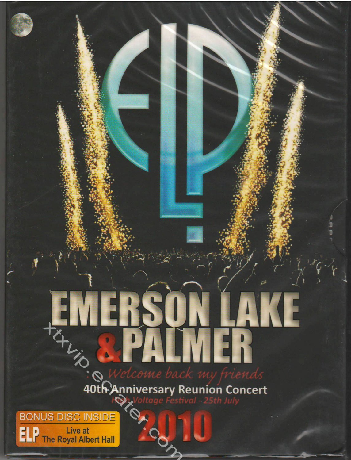 EMERSON,LAKE&PALMER -  Welcome Back My Friends + Live At The Royal Albert Hall - 3 DVD Box Set