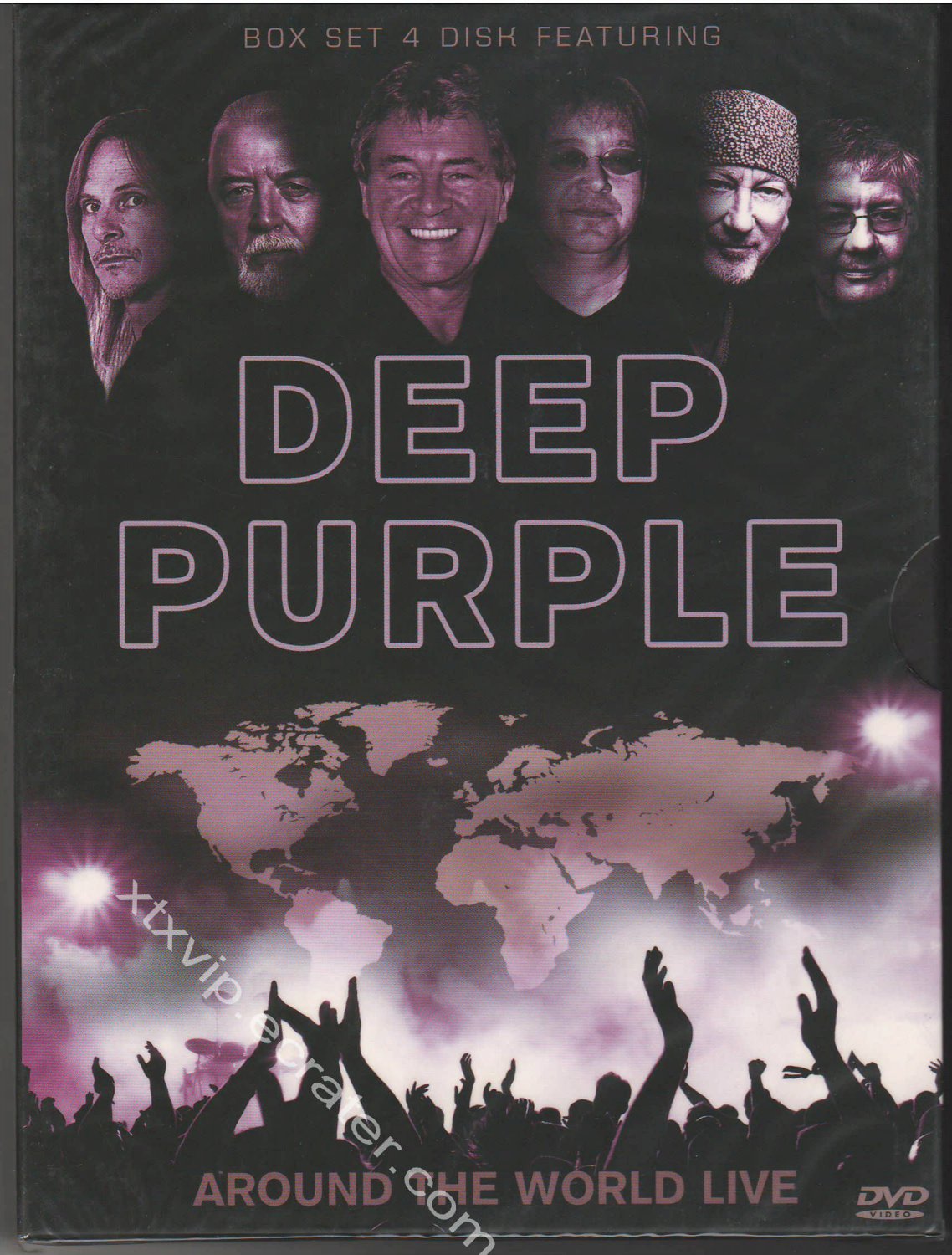 DEEP PURPLE - Around The World Live - 4 DVD Box Set