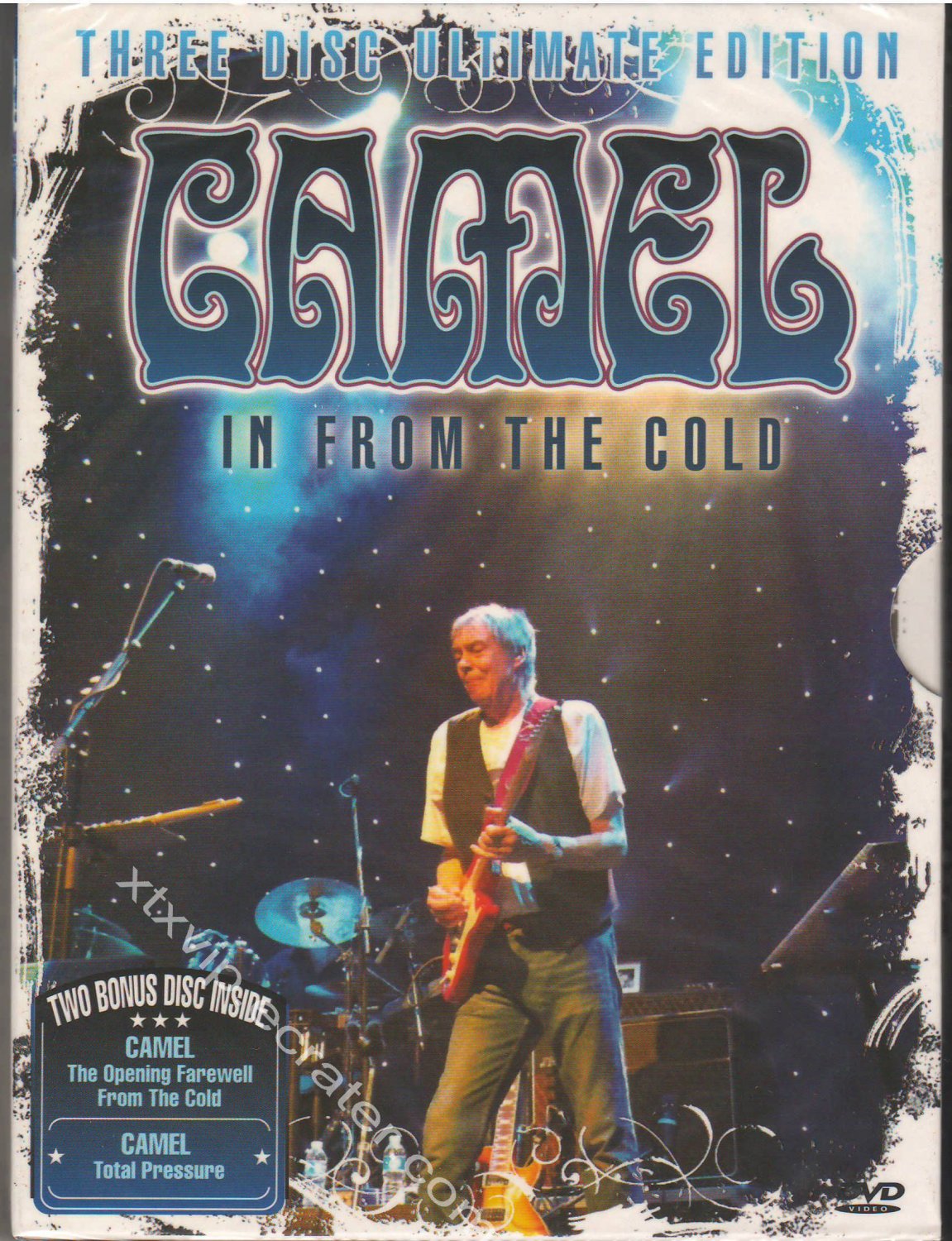 CAMEL - In From The Cold + Total Pressure + The Opening Farewell From The Cold - 3 DVD Box Set