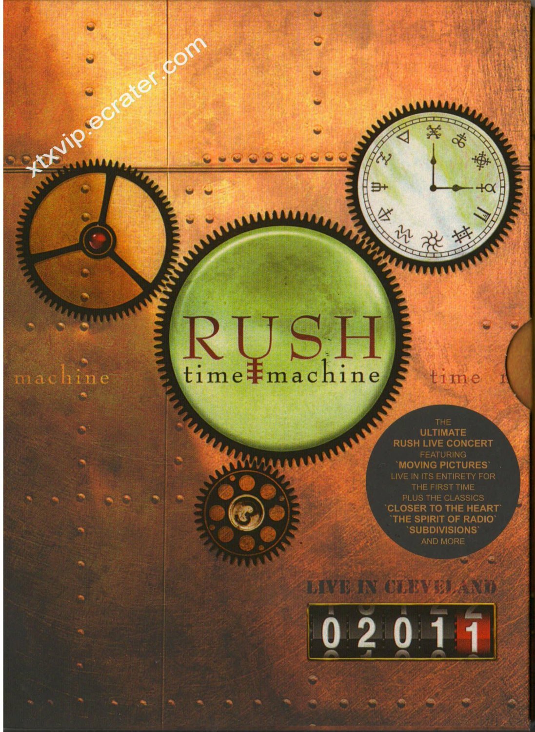 RUSH &acirc;�� Time Machine (Live In Cleveland 2011) &acirc;�� DVD