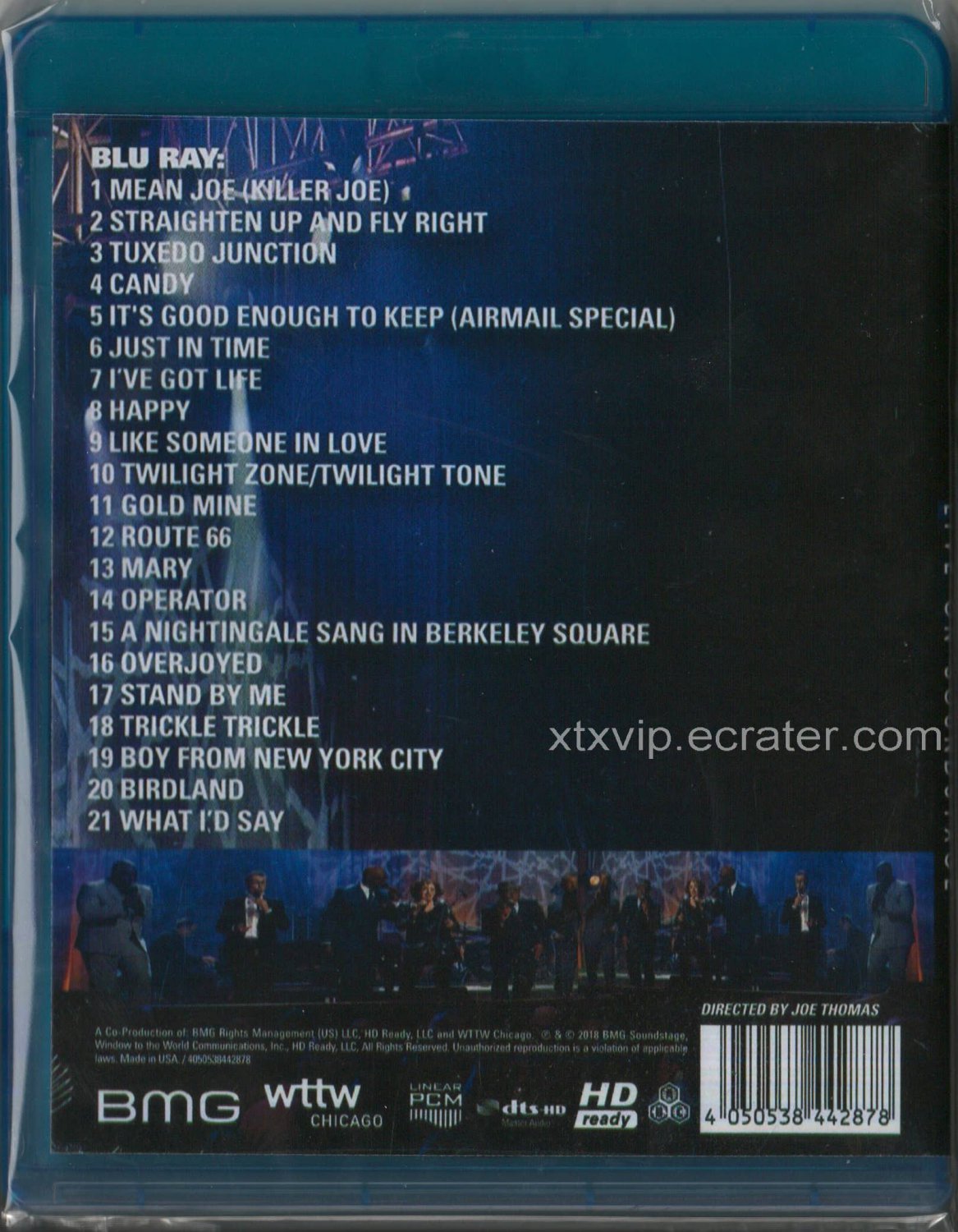 The Manhattan Transfer & Take 6 The Summit Live On Soundstage BluRay