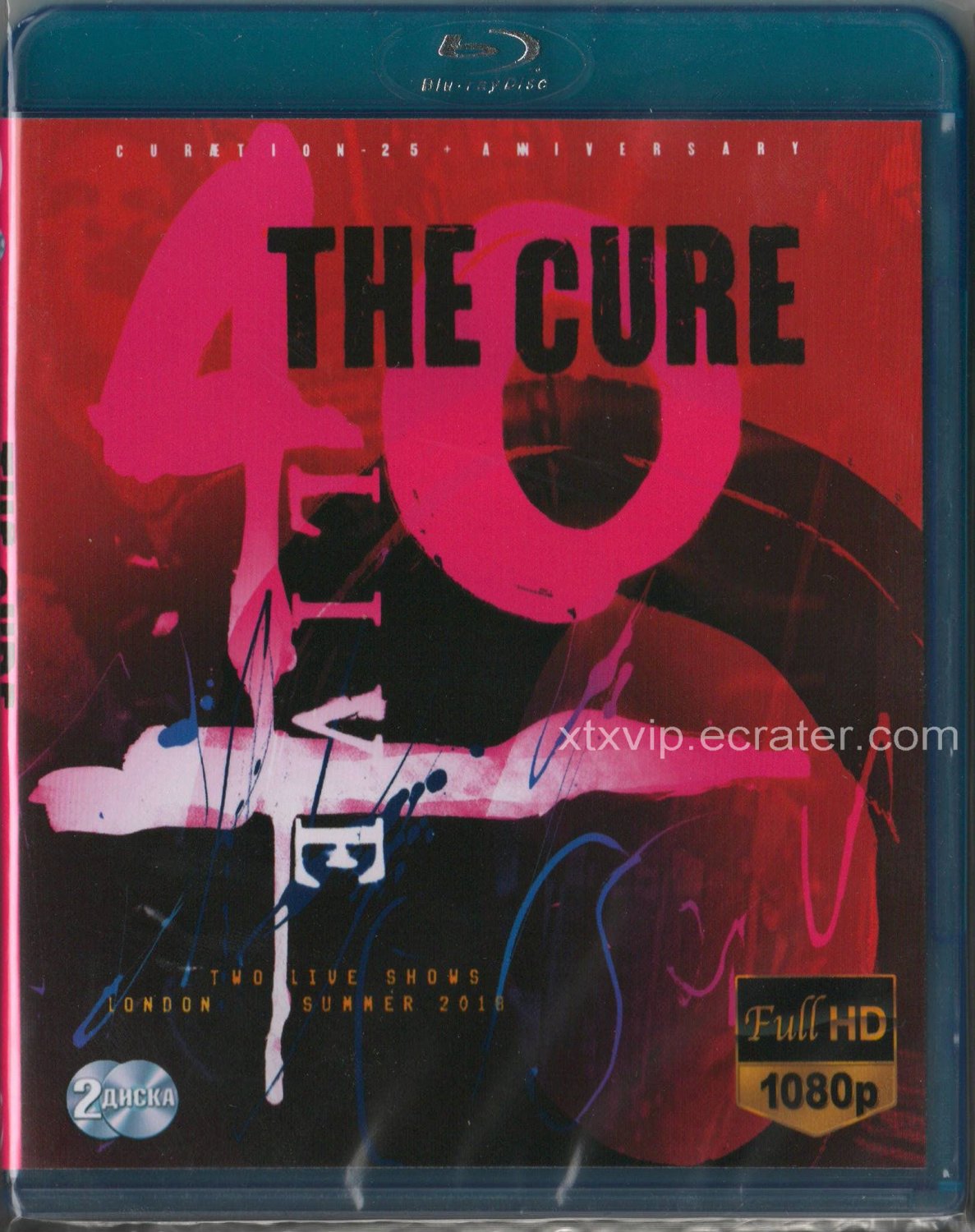 The Cure - 40 Live - Blu-Ray (2BD Set)