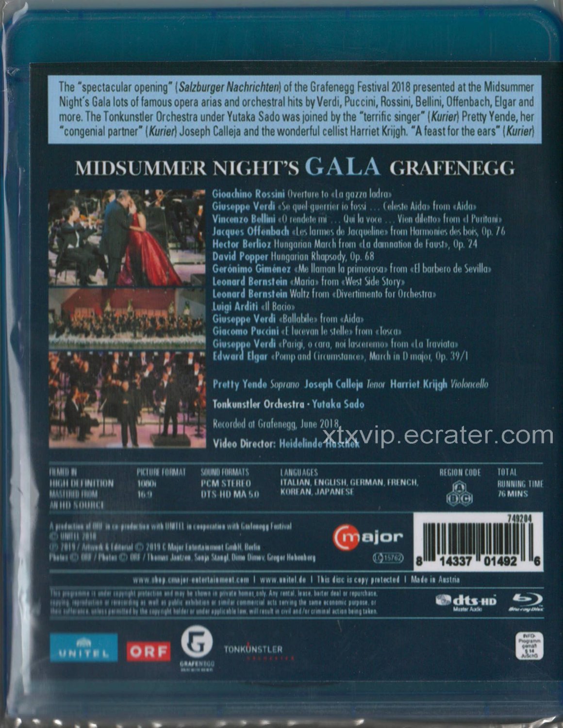 Midsummer Nights Gala Grafenegg 2018 - Blu-ray