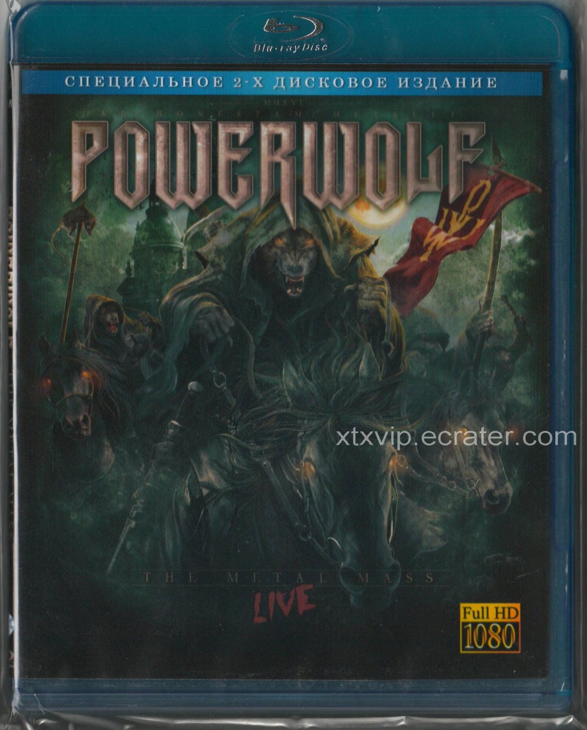Powerwolf &acirc;�� The Metal Mass: Live - Blu-Ray (2BD Set)