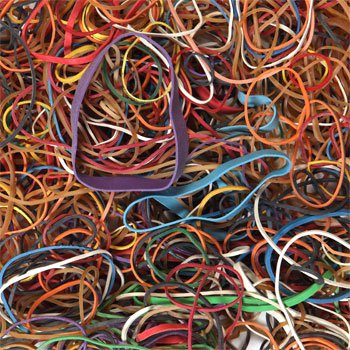 Rubber Bands (5.1 kg)