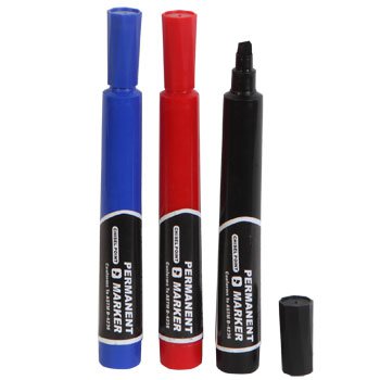 Black Chisel Tip Marker