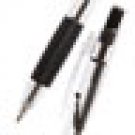 Clear Black Ballpoint Pen