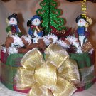 Snowpeople Centerpiece
