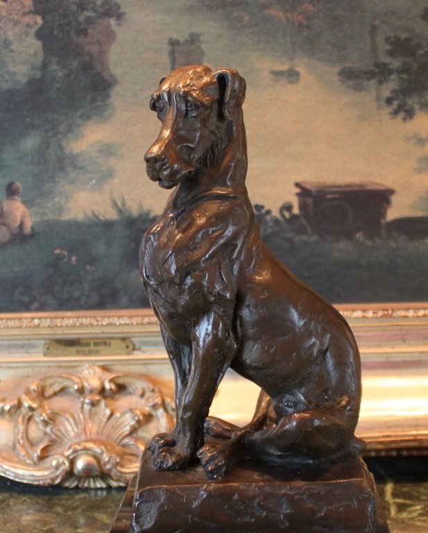 great dane sculpture