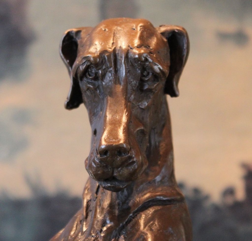 great dane sculpture