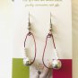 Pink earrings, #3597E,  BFF gift ideas