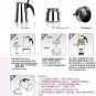 2 Cup,100 ml Stainless Moka Express Stovetop,Espresso Maker,Moka Pot