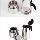 4 Cup,200 ml Stainless Moka Express Stovetop,Espresso Maker,Moka Pot