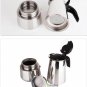 9 Cup,450 ml Stainless Moka Express Stovetop,Espresso Maker,Moka Pot