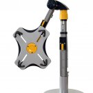Bee Towers 200XA Tablet ipad Floor Stand, Yellow, Metal Base, BTFS200XABU-YW