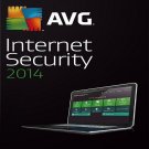 AVG INTERNET SECURITY 3 USER 3 YEARS Activation Code