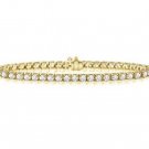 Classic Diamond Tennis Bracelet in 14K Yellow Gold