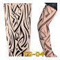Five Piece temporary tattoo sleeve designs body Arm stockings tatoo for cool