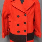 Hudson Bay Red Wool Coat