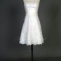 2015 Outdoor/ Destination wedding dress, Vintage lace wedding dress, Tea length wedding gowns