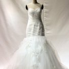 Ivory Custom made Mermaid tulle lace Wedding dresses Wedding gowns,