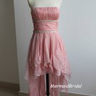 High low Prom dress, Evening dresses, Party dresses, Bridesmaid dresses with bead
