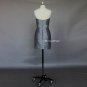 Charcoal Sheath taffeta Short Prom Dresses, Party Dresses,Prom dress, Homecoming dresses