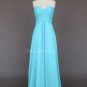Simple style Chiffon Long Bridesmaid Dress, wedding party dress With Sweetheart Neckline