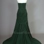 Crystal beaded Sweetheart neckline Dark green long Prom dresses, Evening dresses,beaufiful dresses
