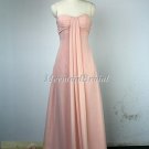 Sweetheart Bridesmaid Dress, A-line Floor-length Chiffon Bridesmaid Dress