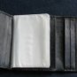 Men's Black Genuine Leather Tri-Fold Wallet - Jillian - New