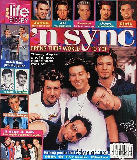 NSync Life Story Magazine Their World Collectible March 2002