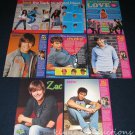 Zac Efron Vanessa HSM 4 sets 32 Full page Magazine Clippings Pinup Lot L418