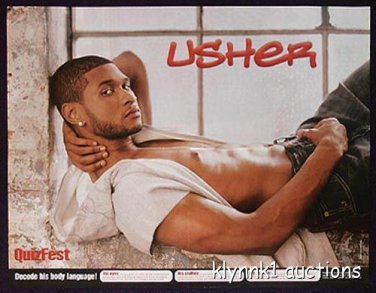Usher Poster Centerfold 550A  Napoleon on back